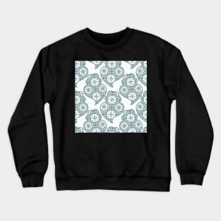 Traditionall portuguese Viana's heart and azulejo tiles Crewneck Sweatshirt